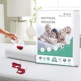 Tejido regulador de temperatura - el tejido tencel absorbe, almacena y libera el calor según sea necesario, regular la temperatura en condiciones de frío o calor; es una excelente opción para su colchón; no solo es el material súper sedoso, sino que también es genial al tacto, excelente para absorber la humedad y