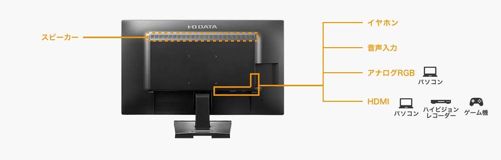 27インチ 液晶モニター I-O DATA LCD-AH271EDW-B ⑧ LCD-AH271EDシリーズ | 広視野角ADSパネル採用 27型ワイド液晶