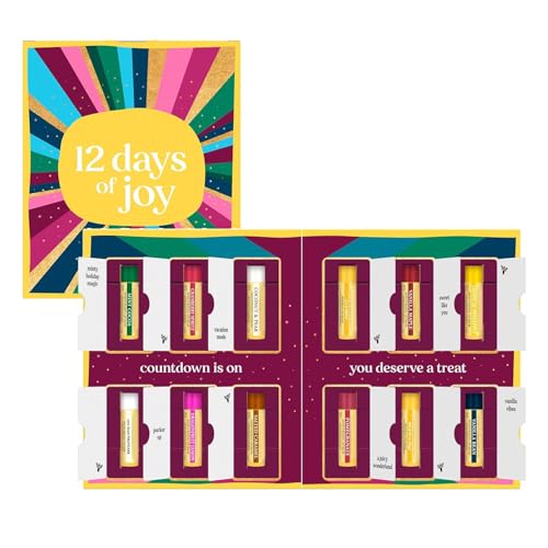 Lip Balm Advent Calendar 2024, Beauty Advent Calendar With 12 Lip Balm, 12 Days Lip Balm Christmas Countdown Calendar, Makeup Set Present For Christmas Stocking Stuffer Lip Balm Advent Calendar 2024, Beauty Advent Calendar With 12 Lip Balm, 12 Days Lip Balm Christmas Countdown Calendar, Makeup Set Present For Christmas Stocking Stuffer