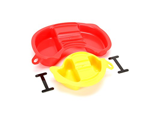 Kit de couvercles moutarde et ketchup Prince Castle 409-011S pour distributeur de sauce