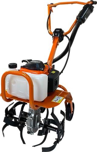 Motocultivador Tratorito Gasolina 4T 53cc 3,6HP com Lâminas Cultivadoras Carbon Fak