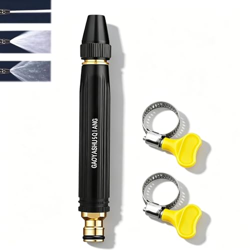 2026 Upgraded Home High-Pressure Car Wash Water Gun with Booster Nozzle and Hose A Must-Have for Watering Plants Multi Function Lawn & Garden Watering Sprayer for Plant Watering Lawn Car (1Pc)