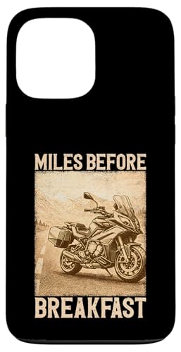 Miles Before Breakfast �I�[�g�o�C�A�h�x���`���[�f�U�C�� �X�}�z�P�[�X iPhone 13 Pro Max �p