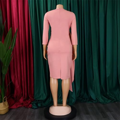 Bodycon Dress for Women Fashion Elegance Suit Neck Classic Church Dress Business Casual Work Outfits4