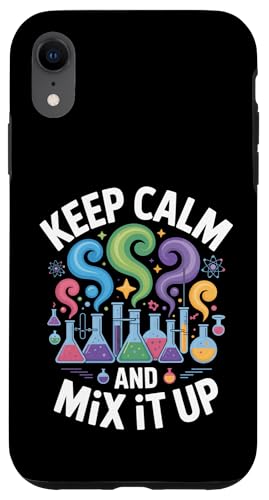 Keep Calm Science Lab �������w �X�}�z�P�[�X iPhone XR �p