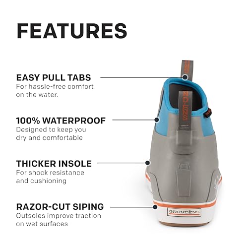 Image of Grundens Men's DECK-BOSS Ankle Boot | Durable, Waterproof
