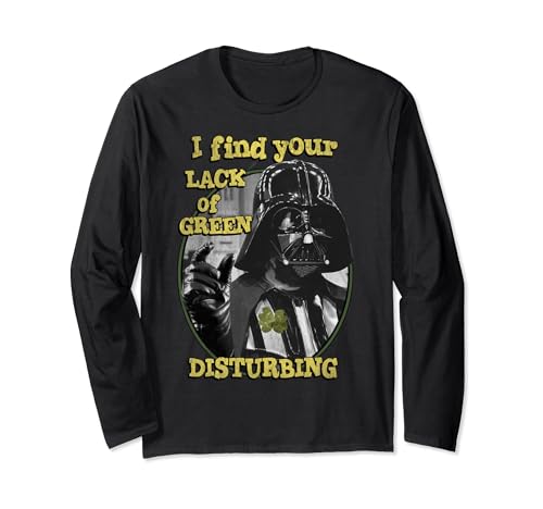 T-shirt Star Wars manches longues Dark Vador idéal pour vos soirées cinéma