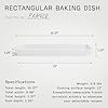 Made In Cookware | Baking Slab | Pure French Porcelain | Crafted in France | White #4