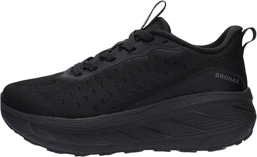 Image of BRONAX Women's Wide Toe Box Shoes | High-Impact Cushion Thick Sole | Comfort for All-Day Walking