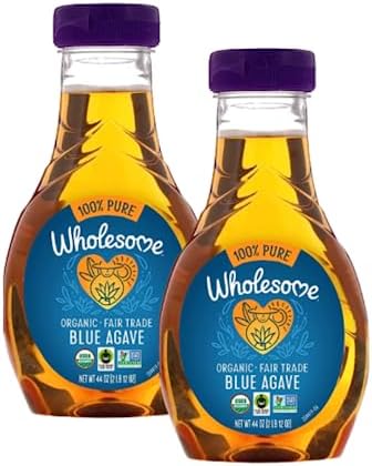 Wholesome FT Organic Blue Agave 44oz, 2-Pack, (We Kit)