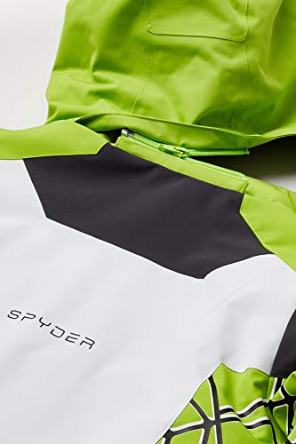 Spyder Active Sports Boys Challenger Ski Jacket, White, 16 #TOP1