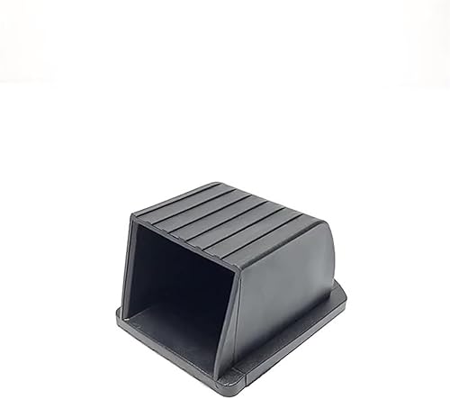 Paquete de 1 alfombrilla de goma gruesa de 2.7 x 3.8 x 2.4 pulgadas, protector de suelo antideslizante para máquinas de entrenamiento, resistente