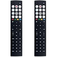 2Pack EN2B36H Infrared Replacement Remote for Hisense Smart TV 55U7HAU 65U7HAU 75U7HAU 85U7HAU 50A7HAU 85A7HAU 55A7HAU 43A7HAU 65A7HAU 75A7HAU 55U8HAU 65U8HAU 75U8HAU 32A4H 43A4H 40A4H 32A4HAU