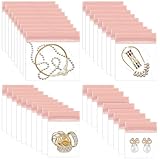 CXIIPOL 36 PCS Anti Tarnish Jewelry Bags, Mix Sizes EVA Small Jewelry Storage Bags, Jewelry Pouches for Gold and Silver Jewelry, Key, Wrist Watch, Necklace, Earing, Chain Bracelet
