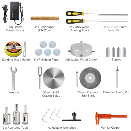 Consejos y reviews para comprar Torno madera los diez mejores. 5 Imagen adicional