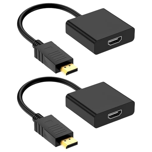 高速 To アダプター 5Gbps 帯域幅をサポート サウンド ビデオ同期 4K@30Hz 旅行用 DP To コンバーター ゴールド プレート