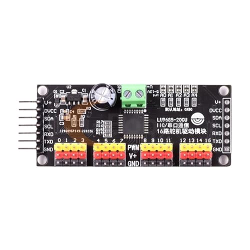 LU9685 Carte Pilote 16 Canaux IIC Contrôleur PWM Servo Moteur
