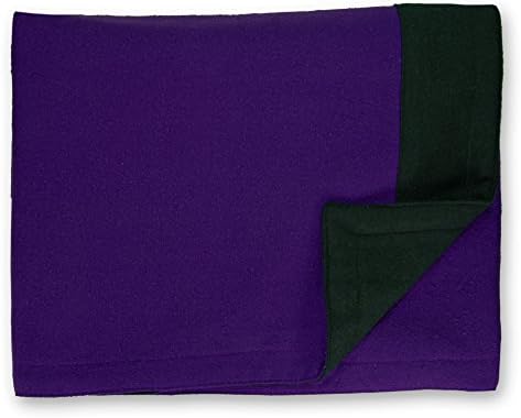 Silk and Wool Meditation Blankets (Purple)