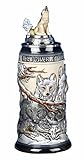  KING Bierkrug Wolf Rudel Relief Seidel 0,5 Liter Bierseidel KI 955-RUW 0,5L