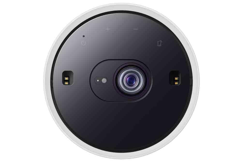 Samsung The Freestyle 2nd generation LFF3C Proiettore Portatile FHD Wi-Fi, Schermo Fino a 100'', USB, Auto Focusing e Leveling, Suono a 360°, Smart TV, Bianco, 2023