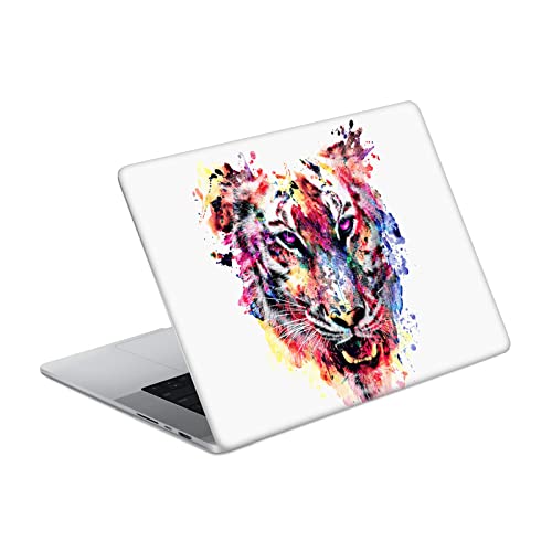 Skin MacBook Pro 14 design tigre pour sublimer votre bureau