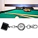 Estink Billiard Chalk Holder, Portable Billiards Snooker Pool Cue Chalk Holder with Belt Clip Retractable Chalk Holder Snooker Practical Tool Pool Table Accessories for Billiard Lovers