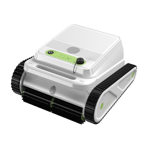 EZIOOV U8 Cordless Robotic Pool Cleaner, 2026 Upgraded Pool Vacuum, Wall-Climbing & Waterline Cleaning, 150min Runtime, Intelligent Route Planning, for Inground Pools up to 2,000 Sq.ft