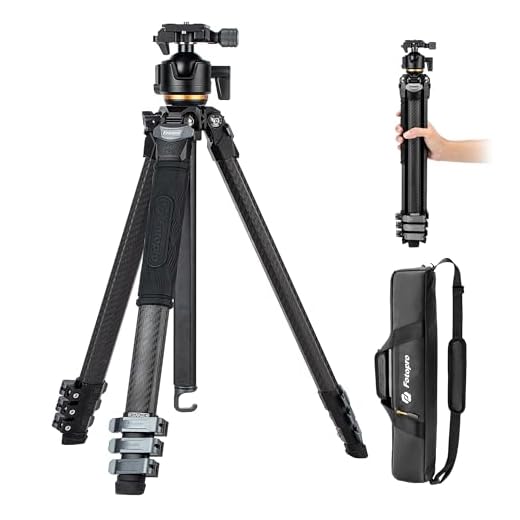 Fotopro Carbon Fiber Travel Tripod