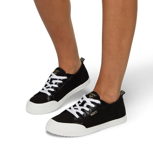 Baskets Roxy Shorebreak femme noir 37.5 chaussure toile légère - 3