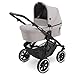 Produktbild ABC Design 2 in 1 Kinderwagen Salsa 4 Air  Kombikinderwagen für Neugeborene & Babys  Inkl. Sportsitz Buggy & Babywanne  Radfederung & Luftreifen  Farbe: biscuit