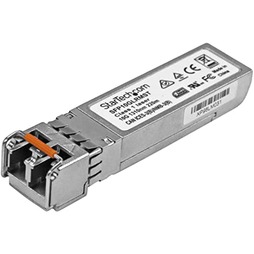 Image of StarTech Cisco SFP-10G-LRM Compatible SFP+ Module, LC 200m (SFP10GLRMST)