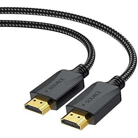 Vorothin HDMI Cable 6.6 Feet, Thin 4K HDMI Cable 6.6FT Braided- High Speed HDMI 2.0 Cable Male to Male Flexible 4K@60hz HDR 3D HDCP 2.2 | for Cinema, TV, Laptop, Monitor, PS5, PS4, Xbox & More Cover