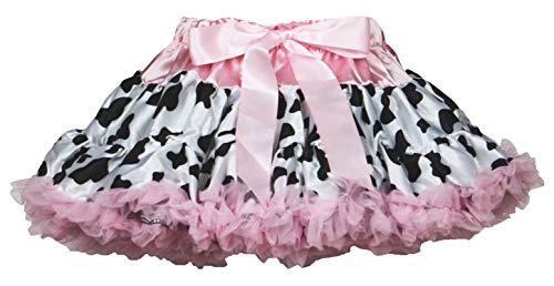 Falda para niña rosa que no destiñe ni deforma Milk Cow 6-8