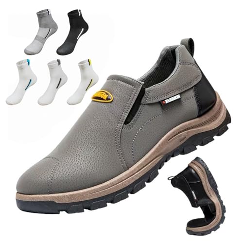 Chaussures orthopédiques Homme, Gris, 42 2/3 EU