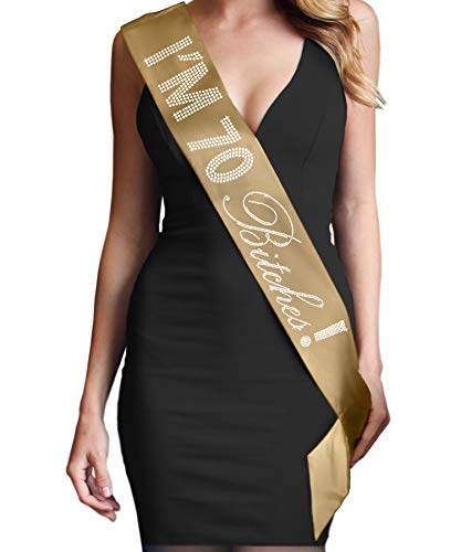 RhinestoneSash 70th Birthday Gifts for Women - 70th Birthday Sash for Women - 70th Birthday Sash