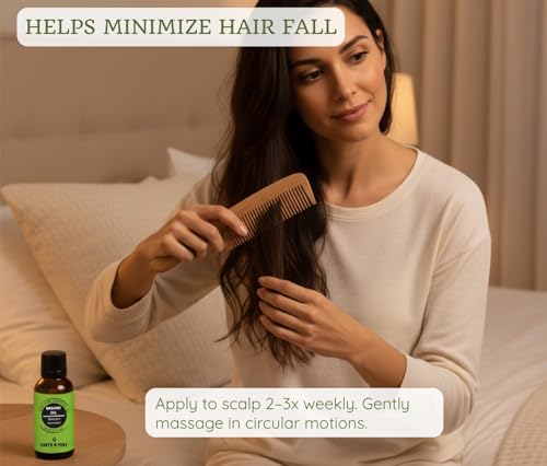 Image of Earth N Pure Brahmi Oil for Hair, Cold Pressed, Natural and Therapeutic Grade With Glass Dropper - 30 ML