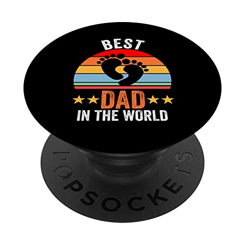 miglior papà nel mondo padre PopSockets PopGrip Intercambiabile