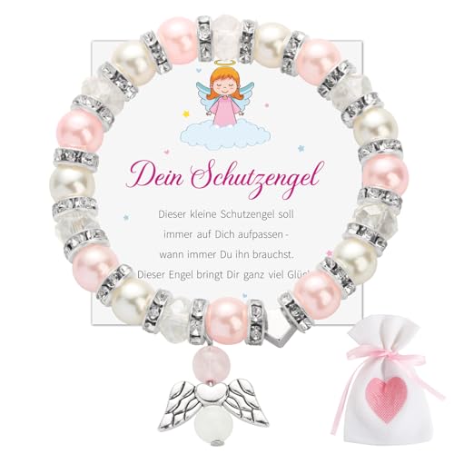 BOOMTOP Schutzengel Armband Mädchen Geschenk Engel...