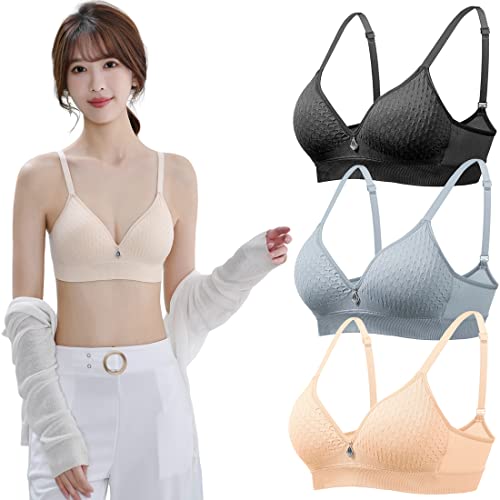 Girls Training Bra Wire Free Adjustable Straps Sports Bras2