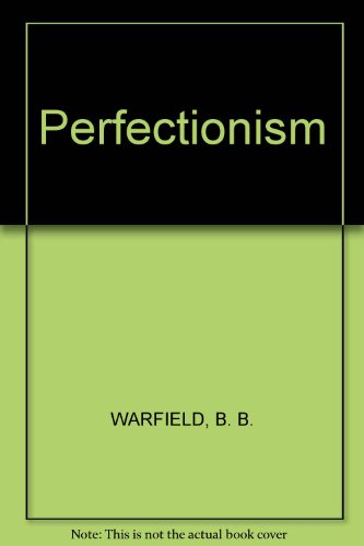 Perfectionism B0007E9QPE Book Cover