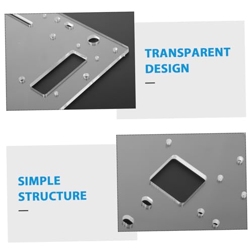 Soporte de chasis para PC abierto SHINEOFI mini ITX ATX banco de pruebas para placas base 4
