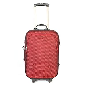 A-B Enterprises Polyester 20 cm Trolley Bag (Trolleybag6_Red)