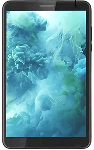 Prabhak F5 Tablet Full HD with Google Voice Assistant 2021 (8inch, 2GB+32GB, Wi-Fi + 4G Calling, Android 10, Type C Charging), Black