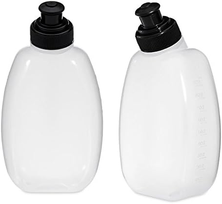 Lava Activ 2 Pack of 300ml (10oz) BPA-Free & Leak-Proof Running Belt Bottles - Suitable for Water Bottle Belt Holders