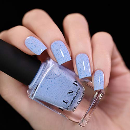 Image of ILNP Bluebird - Perano Blue Speckled Nail Polish