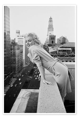 Posterlounge Marilyn Monroe a New York Poster di Celebrity...