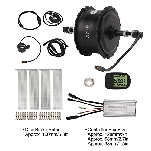 Meiyya Kit de motor hub, kit de conversão de bicicleta elétrico conector à prova d'água atualização
