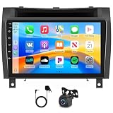 2+64G Android 14 Autoradio per Mercedes SLK Class R171 2004-2011 con Wireless Carplay Android Auto, 9 inch Touch Screen Bluetooth Car Radio R171 GPS Navigation FM/RDS AHD Backup Camera WiFi FM/RDS