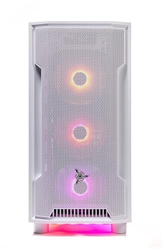 Image of Skytech Gaming Archangel Gaming PC, Intel i5 14400F 2.5GHz, NVIDIA RTX 5060, 1TB NVMe SSD, 32GB DDR4 RAM 3200, 650W Gold PSU, Wi-Fi, Win 11, Desktop