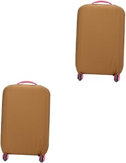 2 Peças Acessórios De Viagem Acessórios De Viagem Protetor De Mala Protetor De Bagagem Capa De Mala Protetor De Bagagem Engrossar Capa De Bagagem Capa De Carrinho Capa Protetora